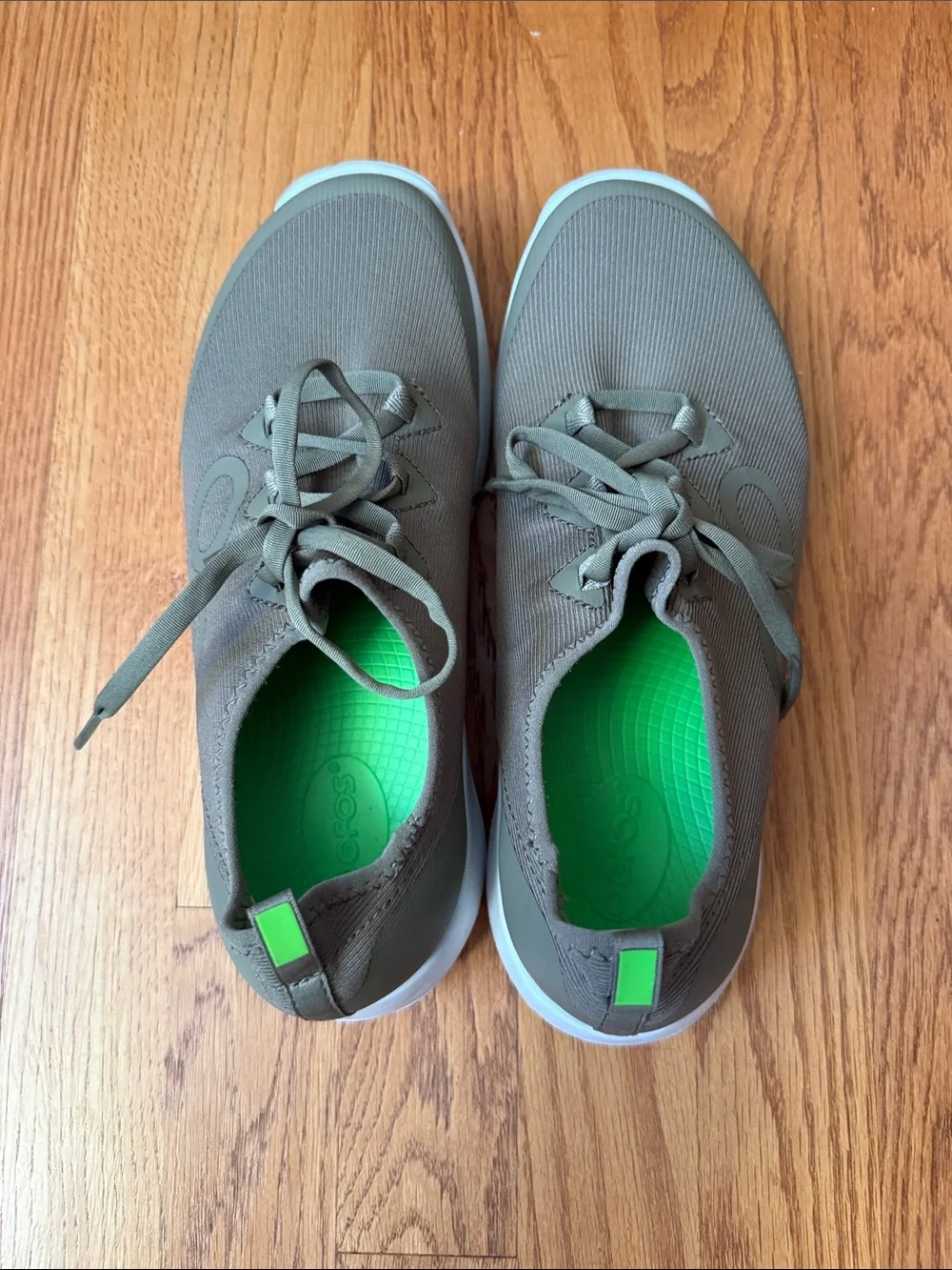 OOFOS Oomg Sport LS Sneaker Recovery Comfort Walking Shoes Women’s 9 Green
